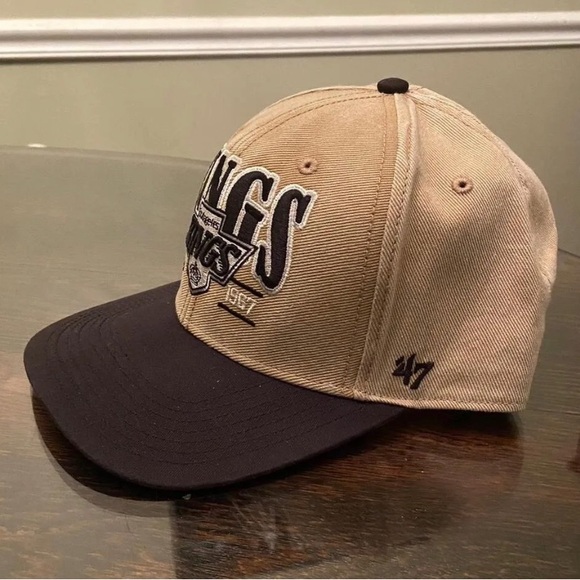 Los Angeles Kings NHL '47 Vintage Chillmark Captain Snapback Cap Hat NWOT - Picture 2 of 5